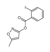 3-(2-iodobenzoyloxy)-5-methylisoxazole结构式