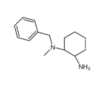 (1S,2S)-2-N-benzyl-2-N-methylcyclohexane-1,2-diamine结构式