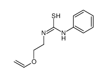 1-(2-ethenoxyethyl)-3-phenylthiourea Structure