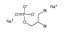 1-Propanol, 2,3-dibromo-, phosphate, sodium salt结构式