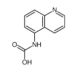 5-Quinolinecarbamic acid (3CI) Structure