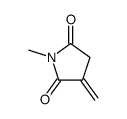 1-methyl-3-methylidenepyrrolidine-2,5-dione结构式