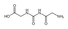 5-glycyl-hydantoic acid Structure