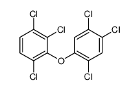 1,2,4-trichloro-3-(2,4,5-trichlorophenoxy)benzene Structure