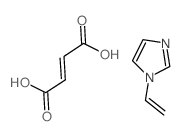 but-2-enedioic acid; 1-ethenylimidazole structure