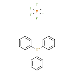 Triphenylsulfonium hexafluorophosphate structure