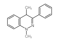 Cinnoline,1,4-dihydro-1,4-dimethyl-3-phenyl- Structure