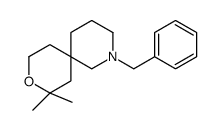 2-Benzyl-8,8-dimethyl-9-oxa-2-azaspiro[5.5]undecane Structure