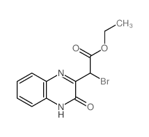 ethyl 2-bromo-2-(3-oxo-4H-quinoxalin-2-yl)acetate Structure
