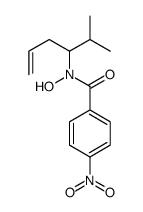 N-hydroxy-N-(2-methylhex-5-en-3-yl)-4-nitrobenzamide Structure