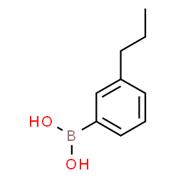 Boronic acid, B-(3-propylphenyl)- Structure