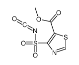 methyl 4-isocyanatosulfonyl-1,3-thiazole-5-carboxylate Structure