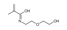 N-[2-(2-hydroxyethoxy)ethyl]-2-methylprop-2-enamide Structure