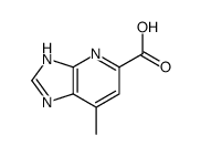 7-methyl-1H-imidazo[4,5-b]pyridine-5-carboxylic acid Structure