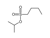 propan-2-yl butane-1-sulfonate结构式