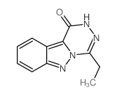 [1,2,4]Triazino[4,5-b]indazol-1(2H)-one, 4-ethyl-结构式
