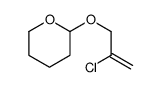 2-(2-chloroprop-2-enoxy)oxane结构式
