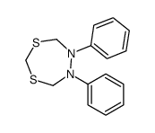 3,4-diphenyl-1,6,3,4-dithiadiazepane Structure
