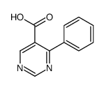 4-phenylpyrimidine-5-carboxylic acid Structure