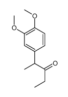 2-(3,4-Dimethoxyphenyl)-3-pentanone Structure