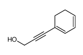 3-cyclohexa-1,3-dien-1-ylprop-2-yn-1-ol结构式