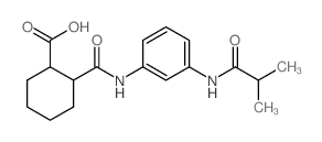 2-{[3-(Isobutyrylamino)anilino]-carbonyl}cyclohexanecarboxylic acid图片