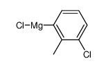 3-chloro-2-methylphenylmagnesium chloride结构式