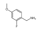 (2-fluoro-4-methoxyphenyl)methanamine Structure