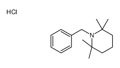 1-benzyl-2,2,6,6-tetramethylpiperidine,hydrochloride structure