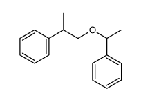 1-(1-phenylethoxy)propan-2-ylbenzene结构式