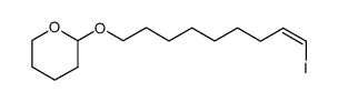 (Z)-9-iodo-1-(2-tetrahydropyranyloxy)non-8-ene Structure