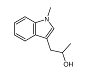 3-(2-hydroxypropyl)-N-methylindole结构式