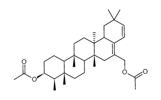 pachysana-16,21-diene-3β,28-diol diacetate结构式