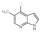 4-Chloro-5-methyl-1H-pyrrolo[2,3-b]pyridine Structure