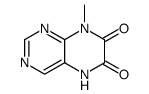 7(8H)-Pteridinone,6-hydroxy-8-methyl-(6CI)结构式