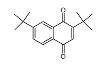 2,7-di-tert-butyl-[1,4]naphthoquinone structure