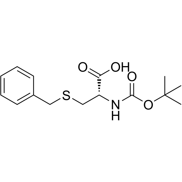 Boc-S-苄基-D-半胱氨酸图片
