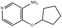 4-Cyclopentyloxy-pyridin-3-ylamine Structure