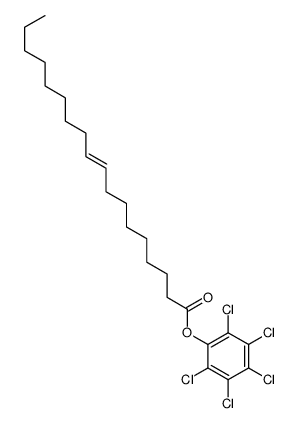 (2,3,4,5,6-pentachlorophenyl) octadec-9-enoate结构式