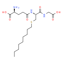 S-NONYLGLUTATHIONE structure