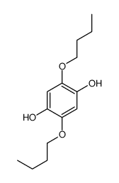 2,5-dibutoxybenzene-1,4-diol Structure