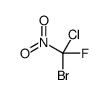 bromo-chloro-fluoro-nitromethane结构式