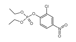 2-chloro-4-nitrophenyl diethyl phosphate Structure