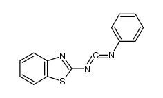 benzothiazol-2-yl-phenyl-carbodiimide Structure