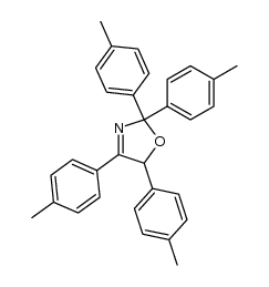 2,2,4,5-tetra-p-tolyl-2,5-dihydrooxazole结构式