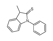 3-methyl-1-phenyl-3H-indole-2-thione Structure
