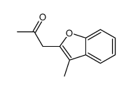 1-(3-methyl-1-benzofuran-2-yl)propan-2-one Structure