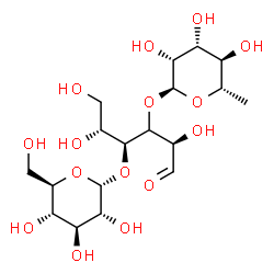 3-O-rhamnopyranosyl-4-O-glucopyranosyl-galactopyranose picture