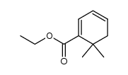 ethyl 6,6-dimethylcyclohexa-1,3-dienecarboxylate Structure