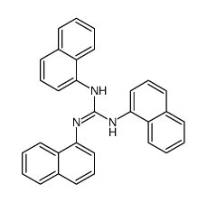 1,2,3-trinaphthalen-1-ylguanidine结构式